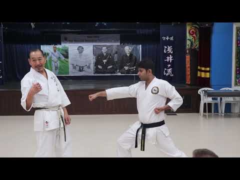 Asai-ryu karate:  Three important points in Kihon kumite 浅井流空手・基本組手での重要な三事項の説明