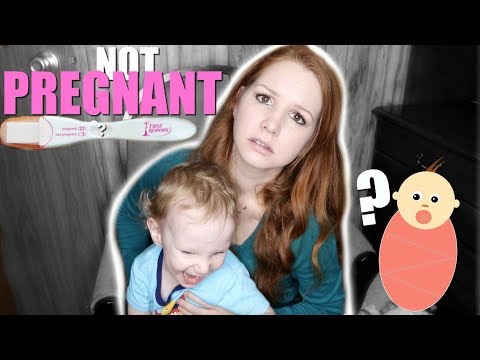 POSITIVE PREGNANCY TEST & NOT PREGNANT!!! TTC BABY #2 UPDATE! Video