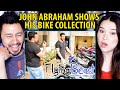 JOHN ABRAHAM Shows FLYING BEAST His Bike Collection | Vlog Reaction!