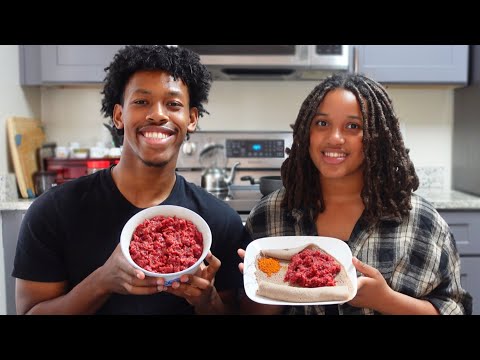 How to Make Ethiopian RAW Meat Dish!? (Kitfo)
