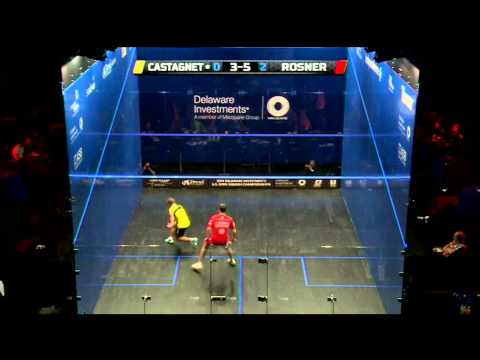 Squash : MegaRallies EP78 - Rosner v Castagnet  : US Open 2014