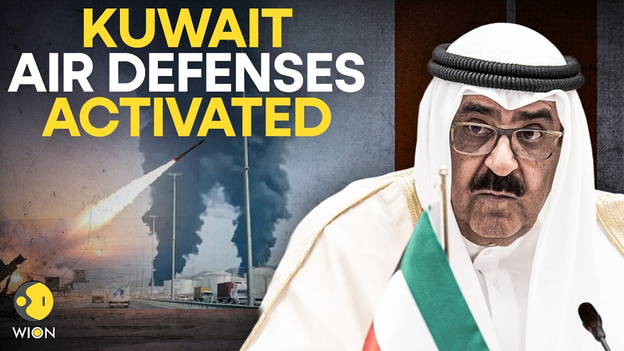 Iran Strikes Kuwait LIVE: Missiles and Drones Target Kuwait, Air Defenses Activated | WION