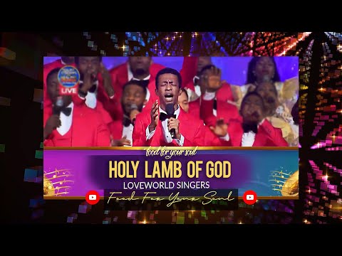 HEALING STREAMS MARCH 2024 • "Holy Lamb of God" Pst Saki & Loveworld Singers live with Pastor Chris