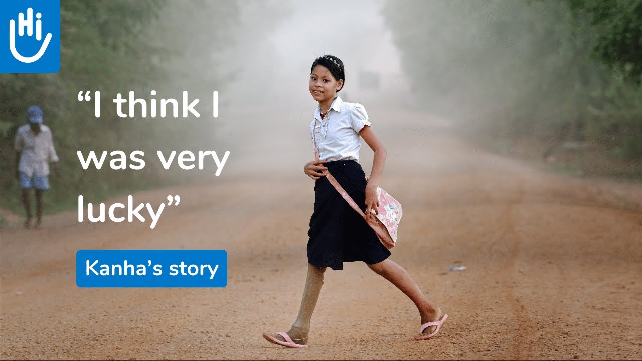 "I think I was very lucky" -  Kanha - Humanity & Inclusion