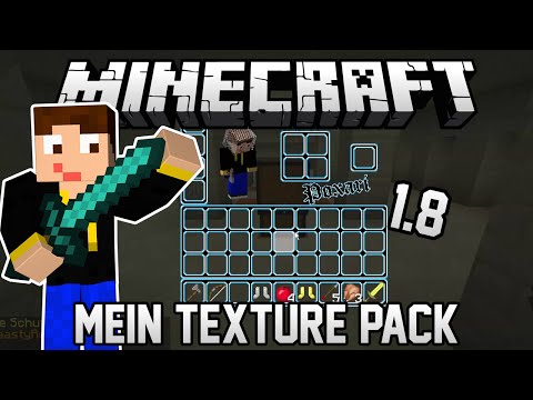 Poxari - 1.8 Mein Texture Pack - Let's Play Minecraft PVP #359 [60 FPS]