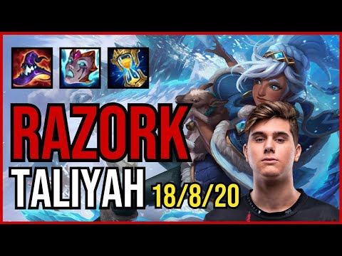 RAZORK - TALIYAH vs. NIDALEE Jungle | EUW MASTER | PATCH 11.2