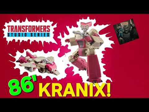 Transformers Studio Series 86 Kranix - GotBot True Review NUMBER 1377