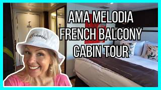 AmaMelodia French Balcony Cabin Tour