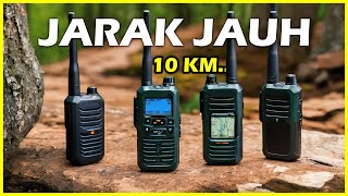 TERBARU! 10 Rekomendasi WALKIE TALKIE TERBAIK 2025 – Jarak Jauh Sampai 10KM, Baterai Awet