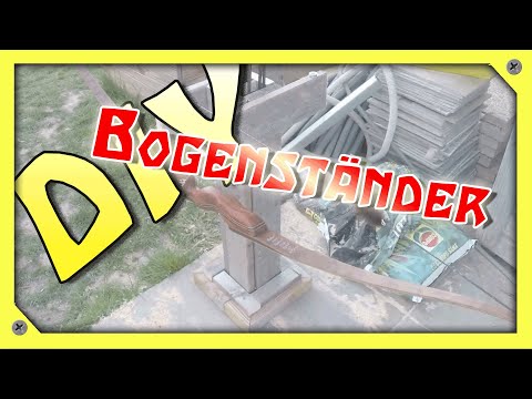 DIY – „Bogenständer mit Pfeilbox“