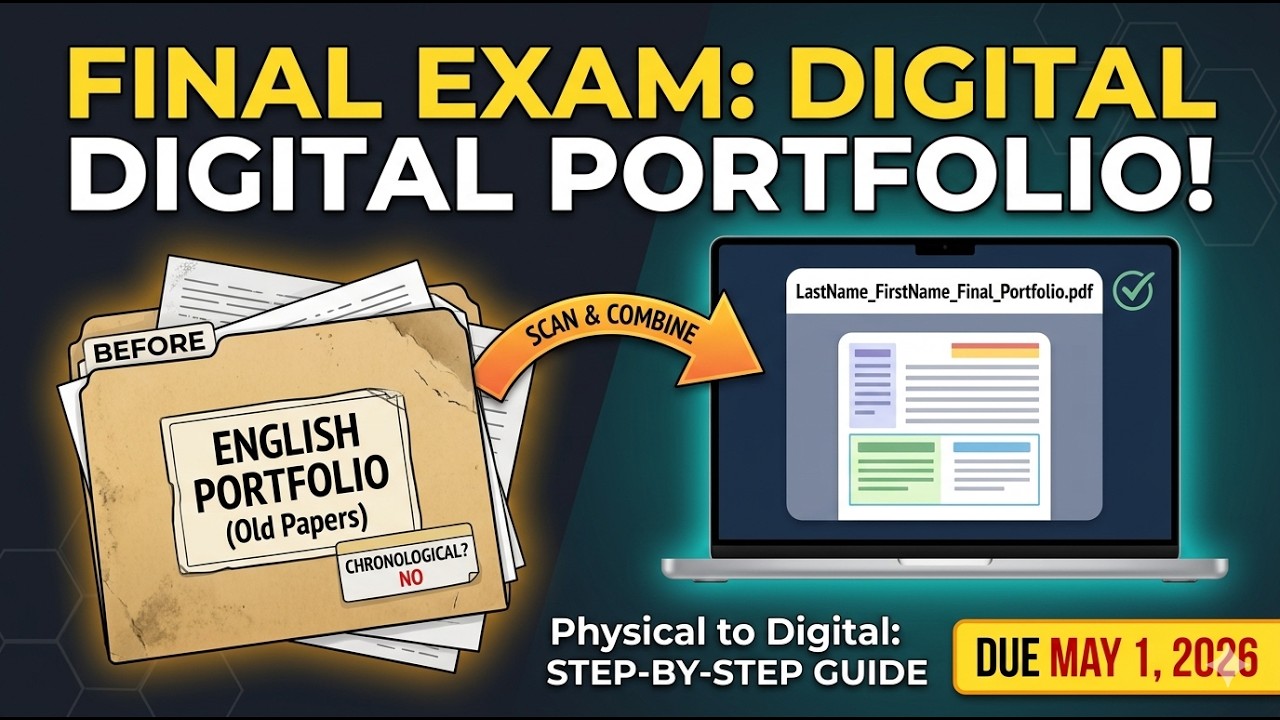Final Exam - Digital Portfolio Submission Guide