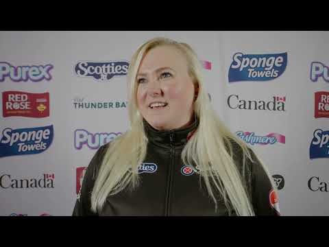 Media Scrum - Page 3/4 Qualifiers - 2025 Scotties Tournament of Hearts