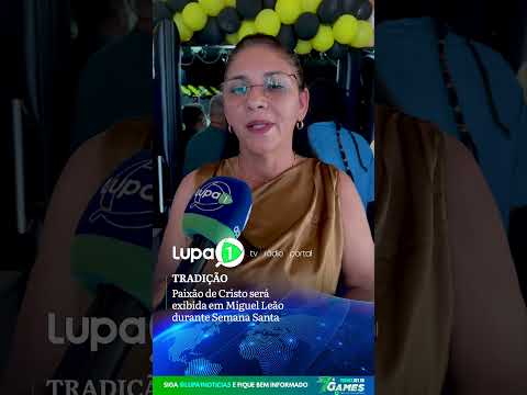 TRADIÇÃO: Paixão de Cristo será exibida em Miguel Leão durante a Semana Santa.