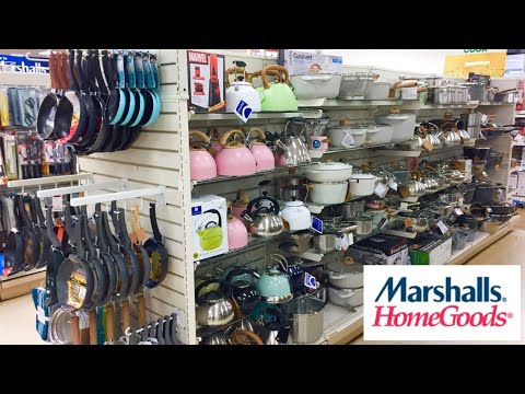 MARSHALLS HOMEGOODS COZINHAS PANELAS CHALEIRAS LOJA DE COZINHA COMIGO LOJA DE COMPRAS PASSEIO