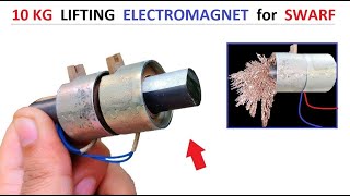 10 Kg Lifting Solenoid Electromagnet for Swarf Collecting - Awesome Idea 2020