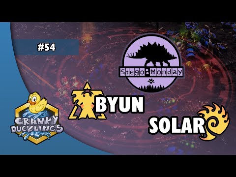 ByuN vs Solar - TvZ | PiGosaur Cup #54 | Weekly StarCraft 2 Tournament