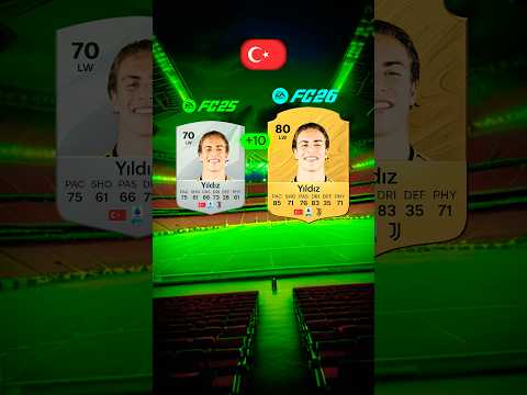 Fc 26 Turkiye ratings upgrade 🇹🇷 🌟