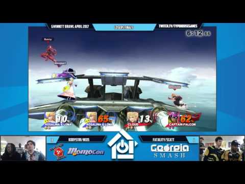 Gwinett Brawl 4/8/17  - Kodystri/Neos vs Fatality/ScAtt - Smash 4 Doubles Losers Finals