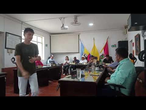 SESIÓN DEL HONORABLE CONCEJO MPAL DE NILO CUNDINAMARCA COLOMBIA.