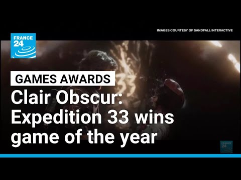 Clair Obscur: Expedition 33 takes top prize at annual video games awards • FRANCE 24 English