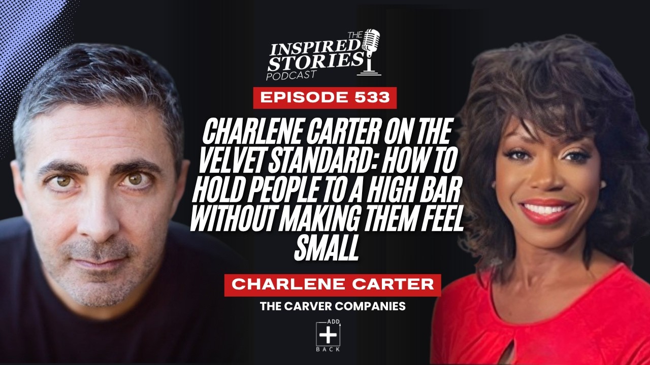 Charlene Carter on the Velvet Standard: How to Hold People to a High Bar Without Making Them Feel Small