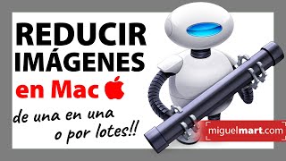 Cómo CAMBIAR TAMAÑO de IMÁGEN en Mac GRATIS  🔻  Redimensionar imágenes con Mac