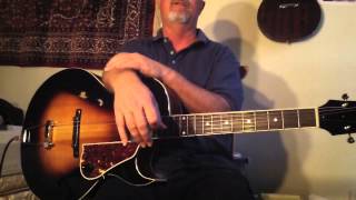 Video thumbnail for The Loar Archtop LH 350 Demo Guitar  & Ladder system by polkzoo