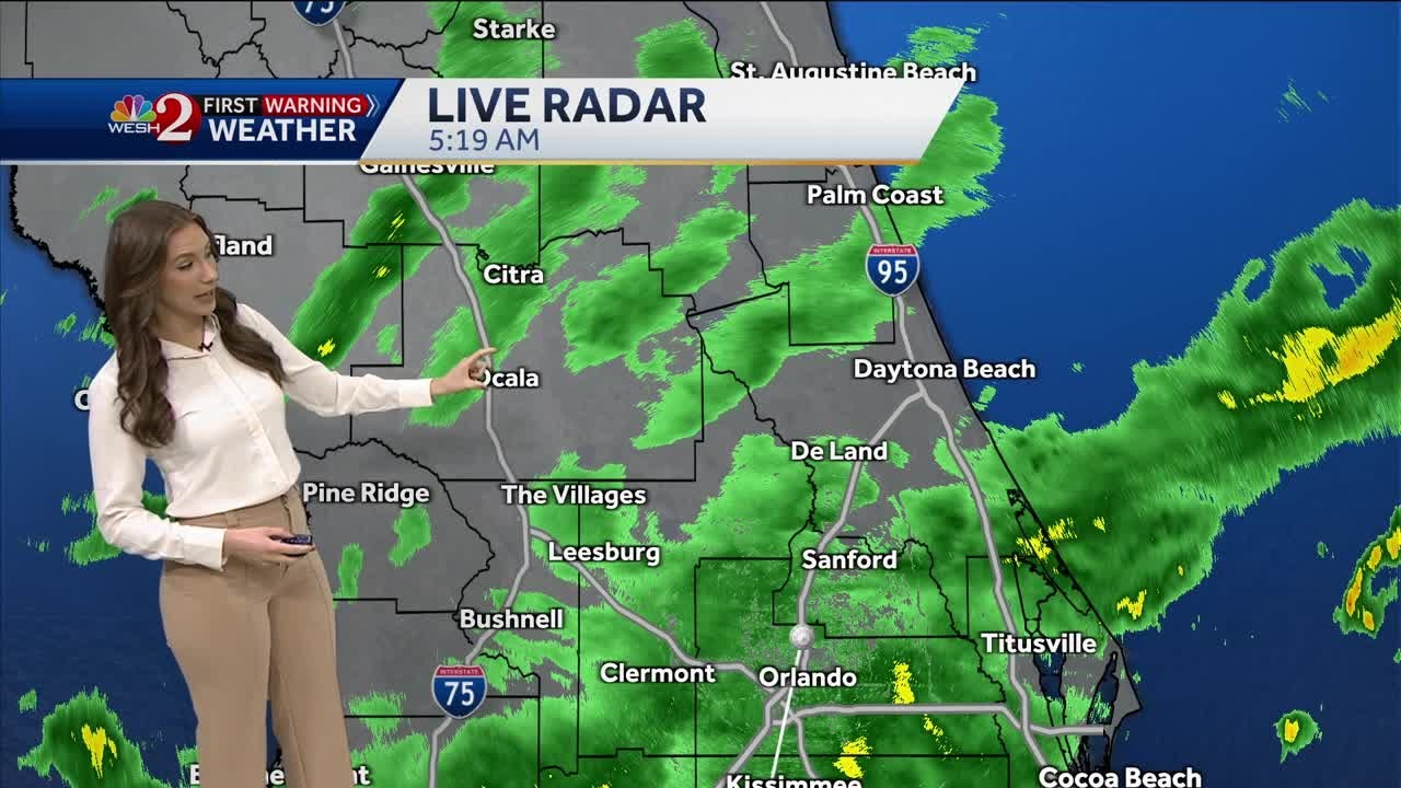 Widespread rain all day leads to Tuesday warmup