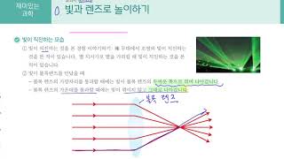 [초등과학 6-1 무료강의] 5. 빛과 렌즈 0차시 빛과 렌즈로 놀이하기
