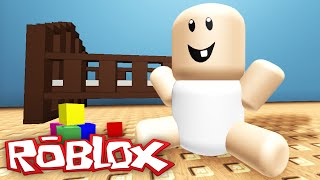 BEING A BABY IN ROBLOX