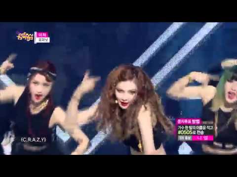 4minute - crazy live show music