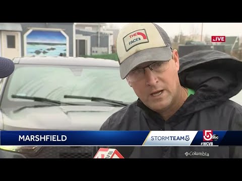 Marshfield fire chief describes damage caused by powerful nor'easter