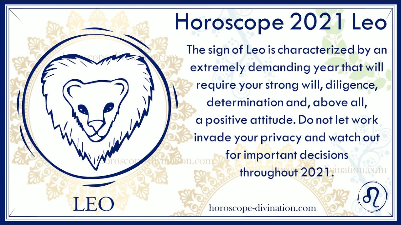 moon sign leo march 2021 horoscope