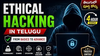 Complete Ethical Hacking Course in Telugu | Beginner to Advanced | Hands-On Cyber Security Training