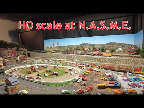 HO scale club layout tour | Nazareth Area Society of Model Engineers (N.A.S.M.E.)