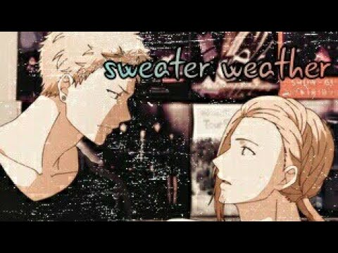 Аниме клип - Sweater weather [ amv yaoi ]