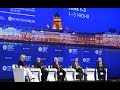 Discussion at the plenary session of St Petersburg International Economic Forum