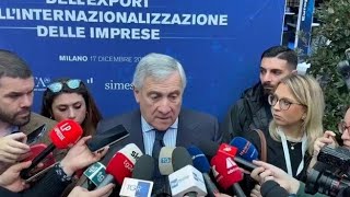 Tajani sul Mercosur: «Servono alcune correzioni alle clausole di salvaguardia per alcuni settori ...