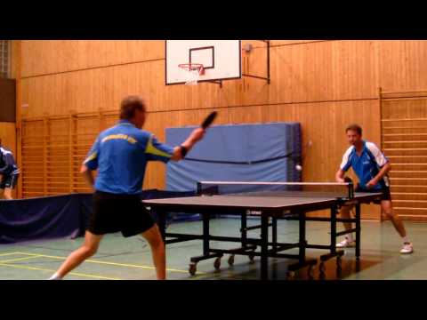 Heinz Peter Louis (VfW 2) vs Jürgen Biallas (TTC) 29.09.2016