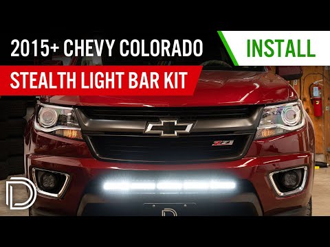 How to Install 2015-2020 Chevy Colorado Stealth Light Bar Kit | Diode Dynamics