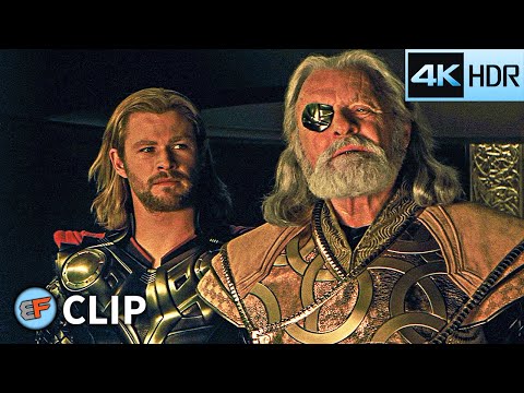 Odin "You've Already Made Me Proud" - Ending Scene | Thor (2011) 4K HDR Movie Clip