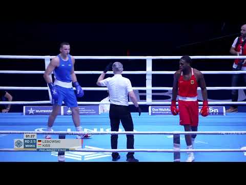 Kevin Lebowski (GER) vs. Milán Kiss (HUN) European U23 Championships 2025 (90kg)