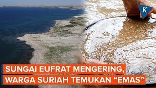 Download lagu Sungai Eufrat Mengering, Warga Suriah Temukan Emas, di Mana Letaknya? mp3