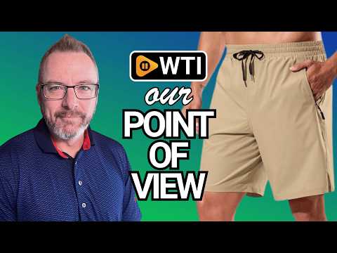 G Gradual Mens Swim Trunks with Compression Liner 7"/9'' Quick Dry Board Shorts Swimsuit Bathing Suit for Men Zipper Pockets 7" Inseam Large Khaki - WTI product video review