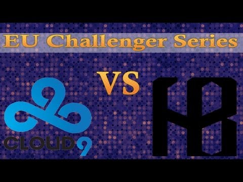 Cloud 9 EU vs Heavy Botlane |  EUROPE CHALLENGER SERIES 2014 | Play-in | HD