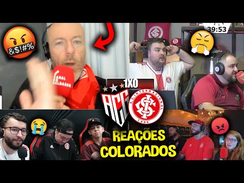 REAÇÕES dos COLORADOS FURIOSOS com a DERROTA - ATLÉTICO-GO 1X0 INTERNACIONAL [REACT BRASILEIRÃO]