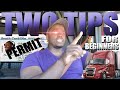 Two QUICK TIPS For OTR Truck Driving BEGINNERS | How To Become An OTR Company Driver | Driver Tips