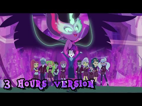 MLP:EQG - "Unleash The Magic" (3 hours extended version)(HQ)