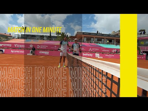 DAY 5 | MATCH IN ONE MINUTE - Marin Cilic vs Nuno Borges (2021)