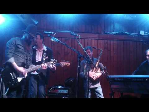 John Gaar band - Shot from the saddle - with a Sax-in pub